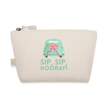 Sip Sip Hurra Marriage Draft For Bridal Groom - Organic Pouch - nature - Front