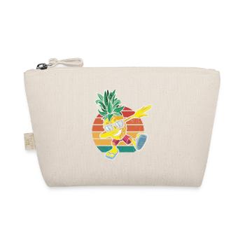Dabbing Pineapple Sunglasses Design For The - Organic Pouch - nature - Front