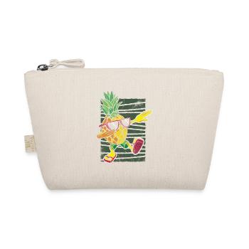 Dabbing Pineapple Sunglasses Design For The - Organic Pouch - nature - Front