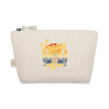 Vacay-modus pineapple pine design For beach - Organic Pouch - nature - Front