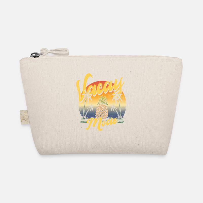 Vacay-modus pineapple pine design For beach Organic Pouch