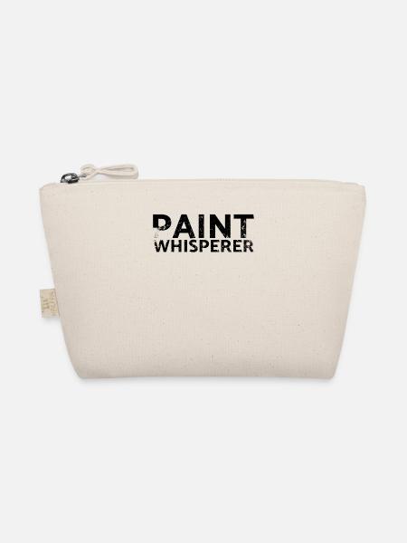 Paint Whisperer Decorator Design Für Maler - Bio-Täschchen - Natur - Vorne