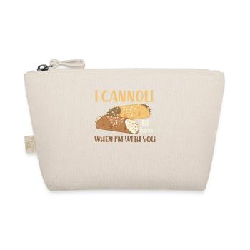 I can be happy when I am with you - Organic Pouch - nature - Front