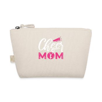 Cheer Mom Design For Cheerleaders Cheer - Organic Pouch - nature - Front