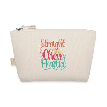 Straight Outta Cheer Practice pour les pom-pom girls - Trousse biologique - nature - Devant