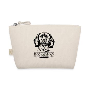 BAVARIAN MOUNTAIN HOUND Portrait Jagdhund Wilsigns - Organic Pouch - nature - Front