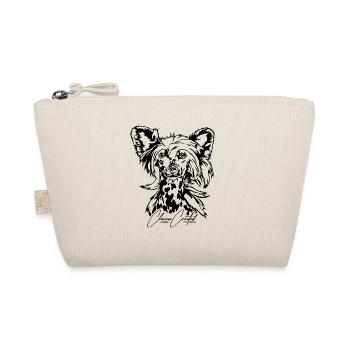 CHINESE CRESTED Hairless Dog Dog Wilsigns - Organic Pouch - nature - Front