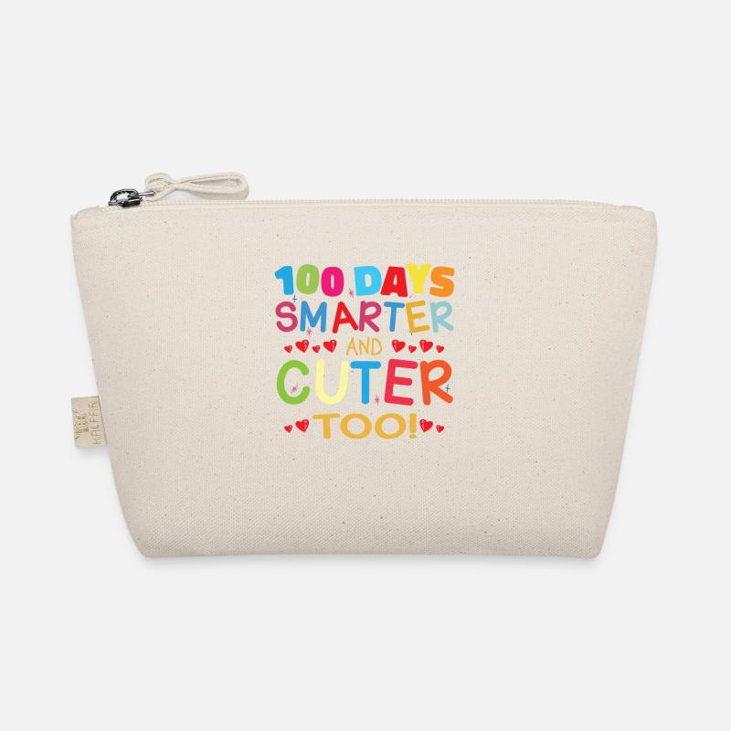 100 days smarter and cuter Organic Pouch