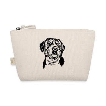 Grosser Schweizer Sennenhund Portrait Wilsigns - Bio-Täschchen - Natur - Vorne