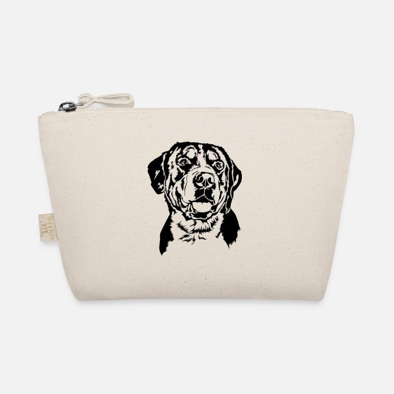 Grosser Schweizer Sennenhund Portrait Wilsigns Bio-Täschchen