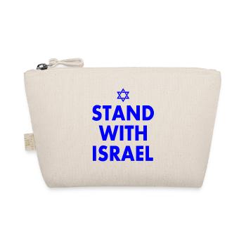 Stand with israel - Bio-Täschchen - Natur - Vorne