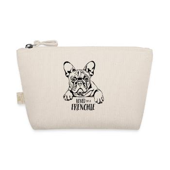 Aimé par un chien Frenchie disant bouledogue Wilsigns - Trousse biologique - nature - Devant