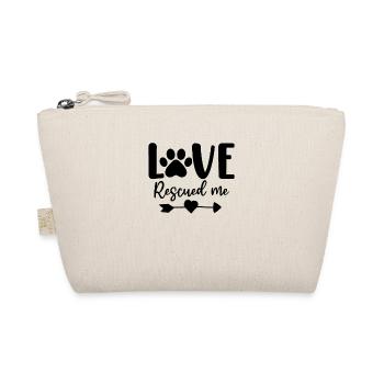 L’amour m’a sauvé sauver l’animal drôle refuge animal - Trousse biologique - nature - Devant