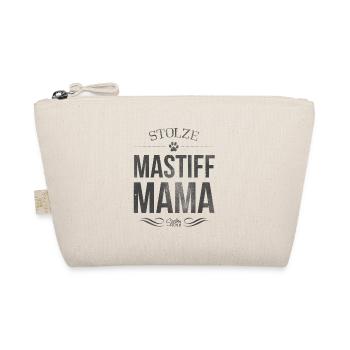Stolze Mastiff Mama - Bio-Täschchen - Natur - Vorne
