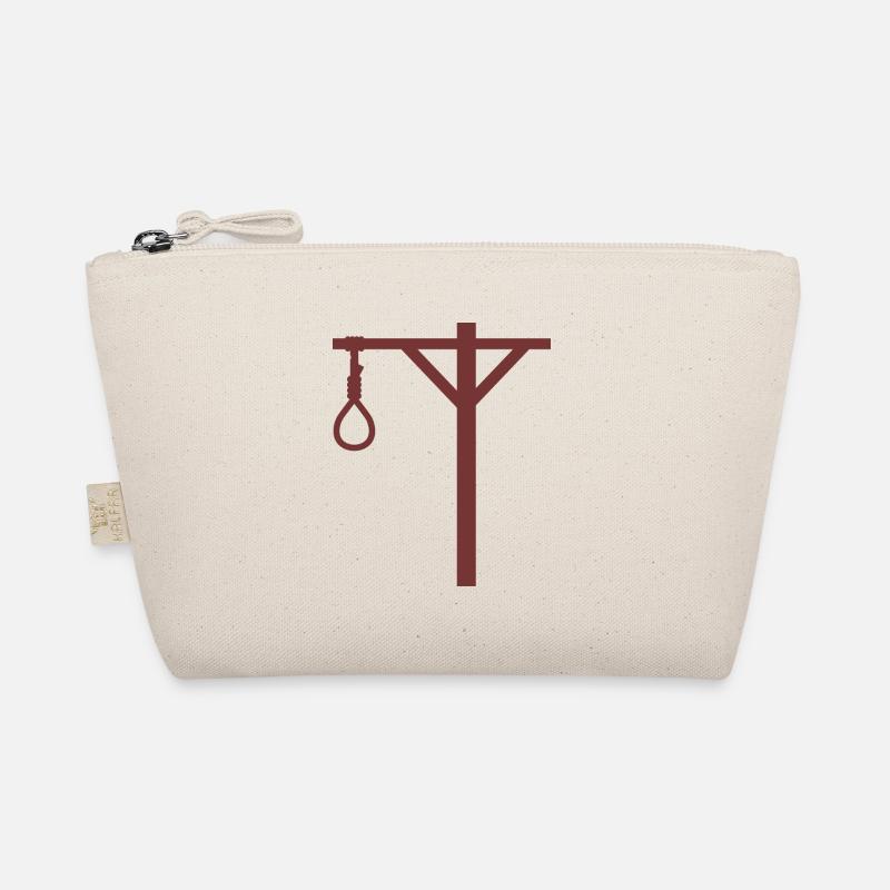 Galgen Schlinge Mittelalter Gefängnis Todesstrafe Bio-Täschchen