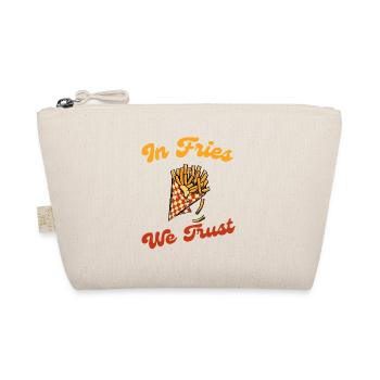 In Fries We Trust, Fry Fast Food, Boîte à Frites - Trousse biologique - nature - Devant