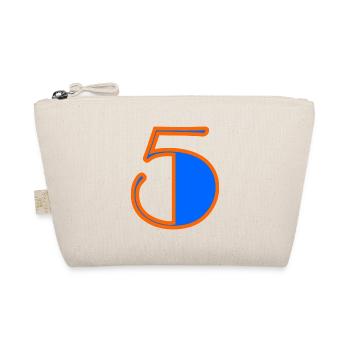 5. 5 YEARS. 5TH ANNIVERSARY. BIRTHDAY 5 YEARS. - Organic Pouch - nature - Front