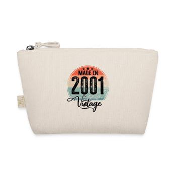 Millésime Fabriqué en 2001 Année de naissance 2001 Anniversaire - Trousse biologique - nature - Devant