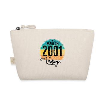 Millésime Fabriqué en 2001 Année de naissance 2001 Anniversaire - Trousse biologique - nature - Devant