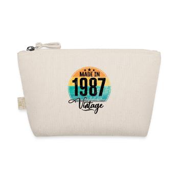Millésime Fabriqué en 1987 Année de naissance 1987 Anniversaire - Trousse biologique - nature - Devant
