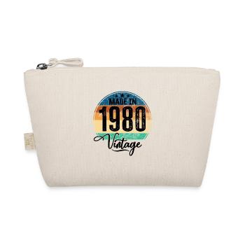 Millésime Fabriqué en 1980 Année de naissance 1980 Anniversaire - Trousse biologique - nature - Devant