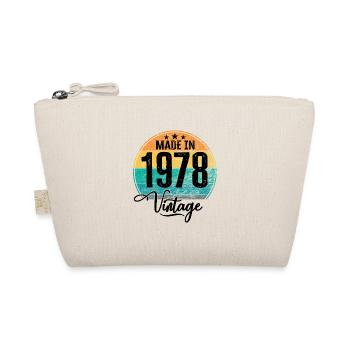 Vintage Fabriqué en 1978 Année de naissance 1978 Anniversaire - Trousse biologique - nature - Devant