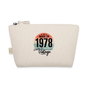 Millésime Fabriqué en 1978 Année de naissance 1978 Anniversaire - Trousse biologique - nature - Devant