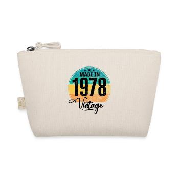 Vintage Fabriqué en 1978 Année de naissance 1978 Anniversaire - Trousse biologique - nature - Devant