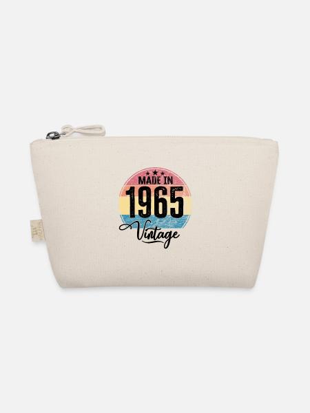 Millésime Fabriqué en 1965 Année de naissance 1965 Anniversaire - Trousse biologique - nature - Devant