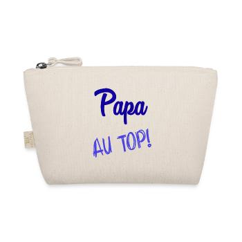 HAPPY FATHER'S DAY. DAD. FATHER'S DAY - Organic Pouch - nature - Front