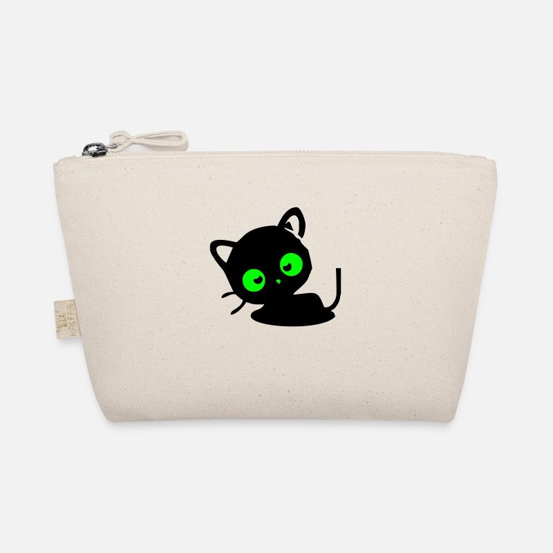 Katze - Bio-Täschchen - Natur