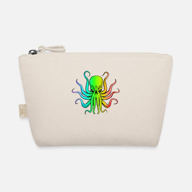 Rainbow Cthulhu Organic Pouch