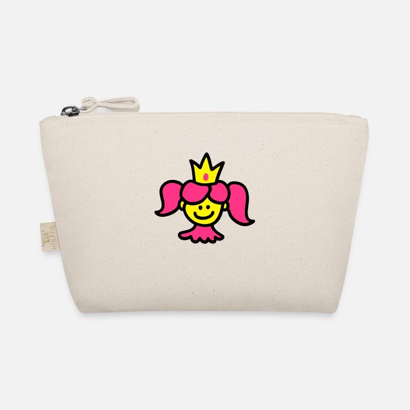Princess with crown 3 Organic Pouch