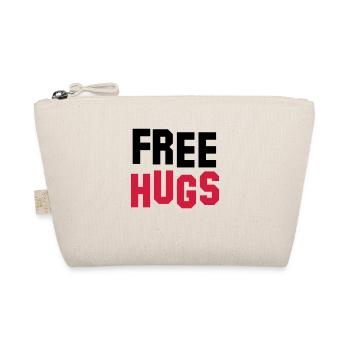 free hugs - Bio-Täschchen - Natur - Vorne