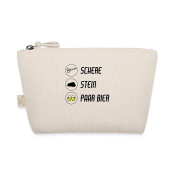  / schnick schnack schnuck - Bio-Täschchen - Natur - Vorne