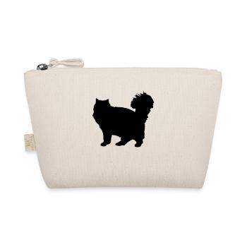 Vektor Katze Silhouette - Bio-Täschchen - Natur - Vorne