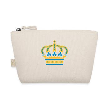 Krone (crown) 01.1 - Bio-Täschchen - Natur - Vorne