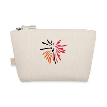 artistic musical fire - Organic Pouch - nature - Front
