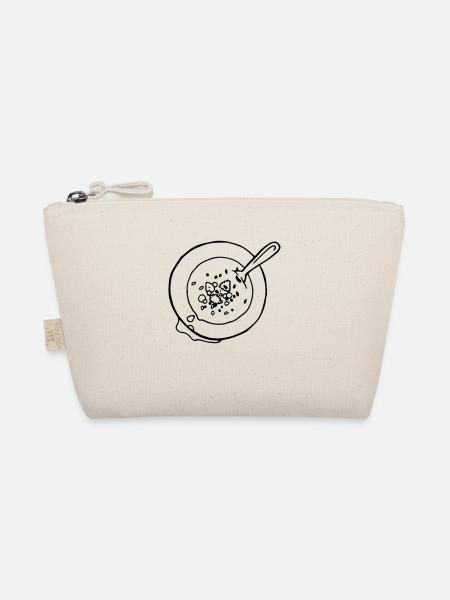 porridge love, Frühstück, haferbrei - Bio-Täschchen - Natur - Vorne