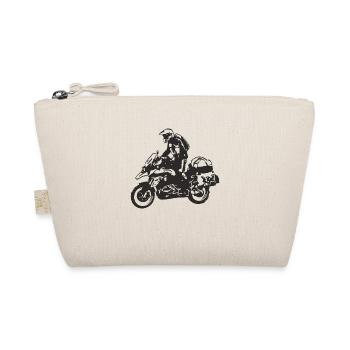 Motorcycle trail enduro - Organic Pouch - nature - Front