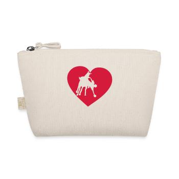 horse ball love coeur heart2 - Trousse biologique - nature - Devant