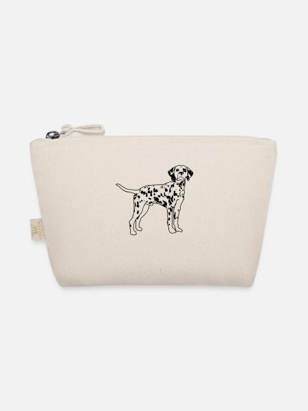Dalmatian eu - Organic Pouch - nature - Front
