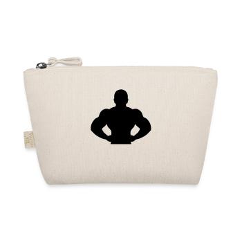body_building_man_f1 - Organic Pouch - nature - Front