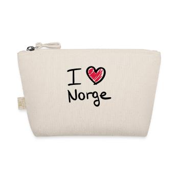 i_love_norge__f2 - Organic Pouch - nature - Front