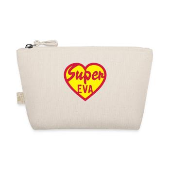 heart heart super eva - Organic Pouch - nature - Front