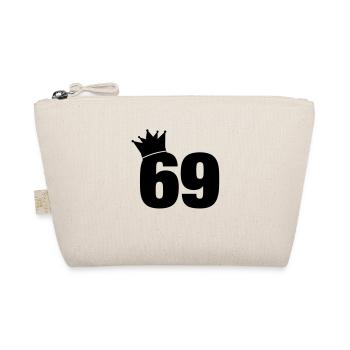 69_krone_f1 - Bio-Täschchen - Natur - Vorne