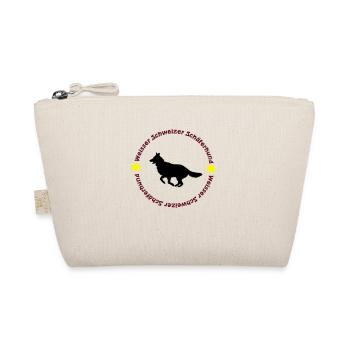 Weisser Schweizer Schäferhund - Bio-Täschchen - Natur - Vorne