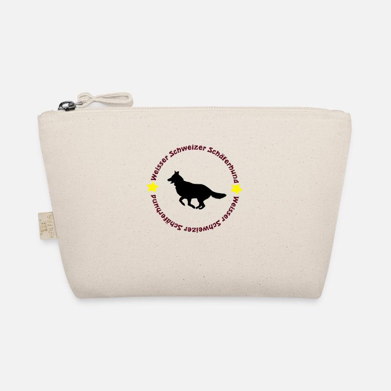 Weisser Schweizer Schäferhund - Bio-Täschchen - Natur