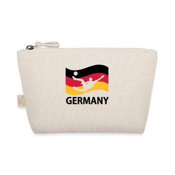 Deutschland Fußball - Bio-Täschchen - Natur - Vorne
