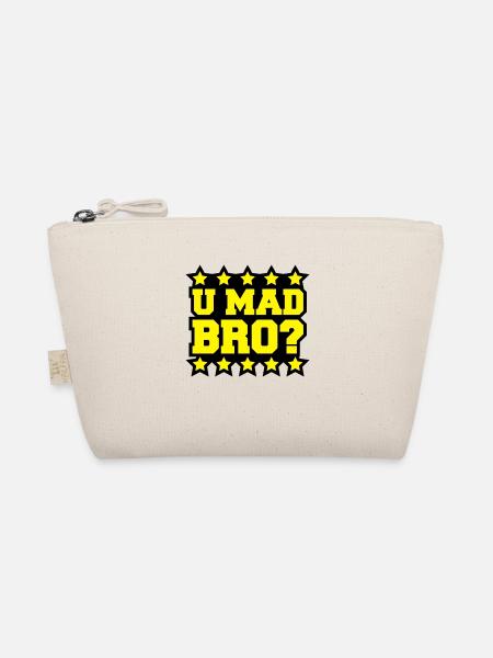 u_mad_bro_c2 - Bio-Täschchen - Natur - Vorne